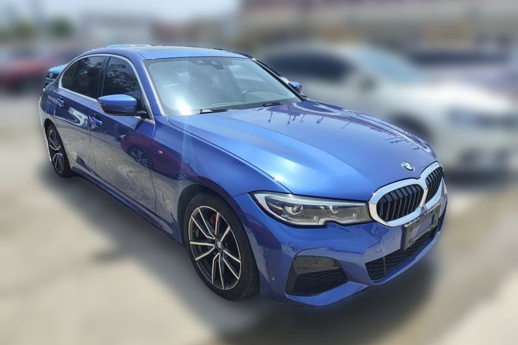 Used BMW 3 Series 2021 325Li M Sport Package Front Right 45 Deg