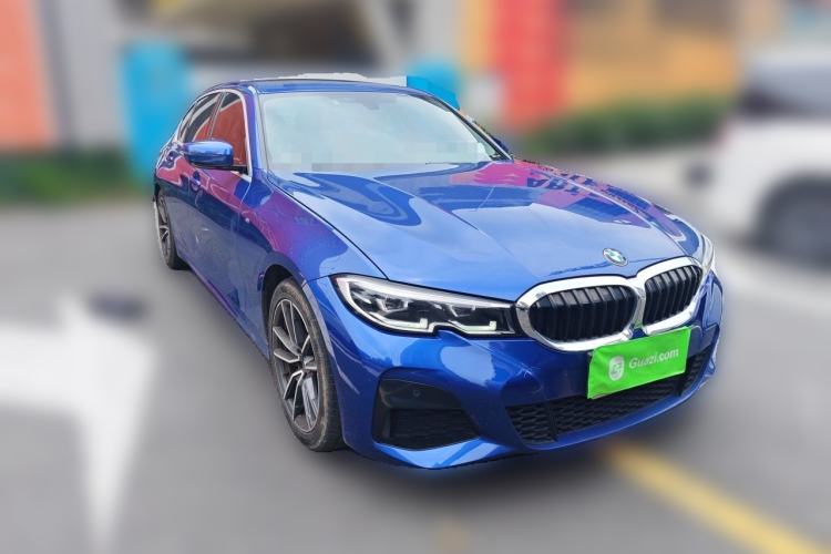 Used BMW 3 Series 2021 Facelifted 320Li M Sport Package Front Right 45 Deg