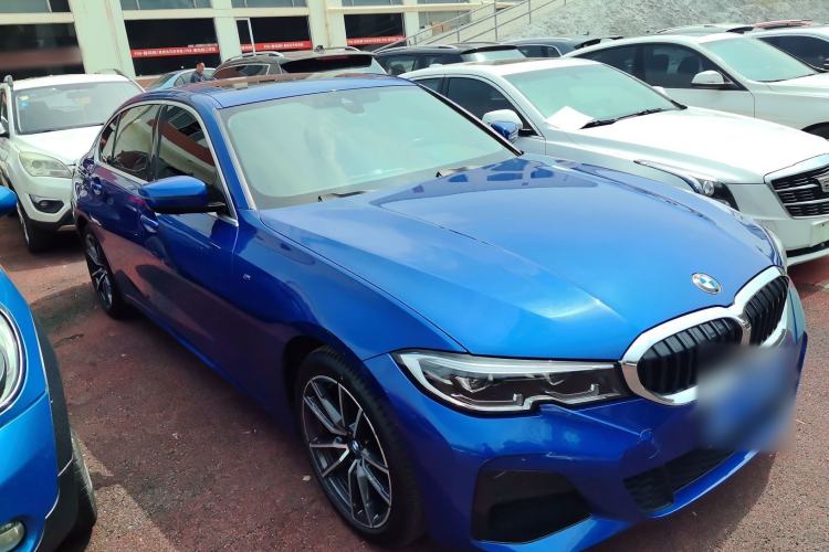 Used BMW 3 Series 2021 Second Facelift 325Li M Sport Package Front Right 45 Deg