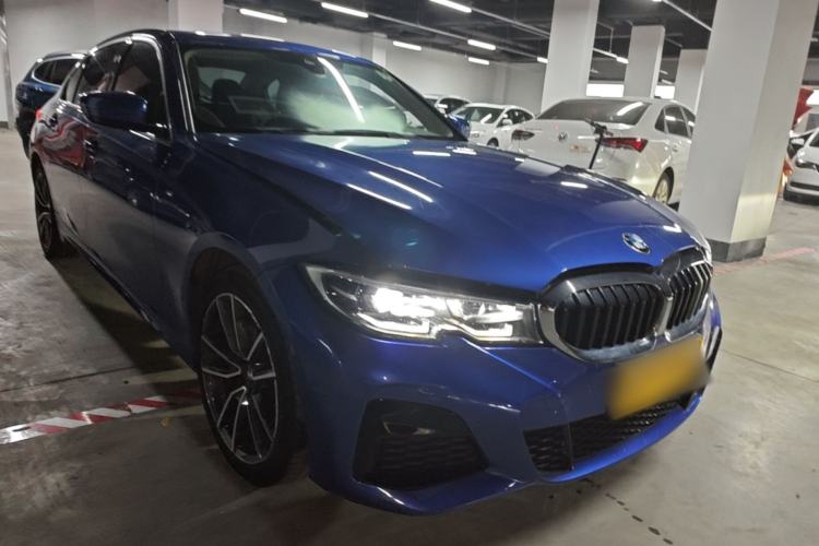 Used BMW 3 Series 2021 325Li M Sport Package Front Right 45 Deg
