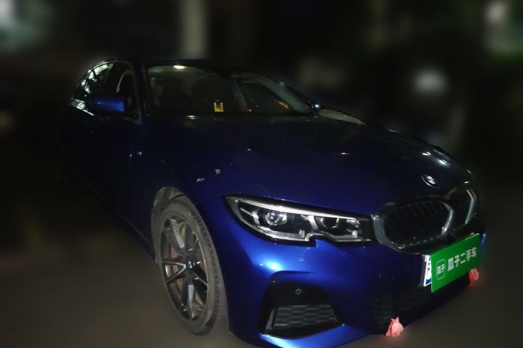 Used BMW 3 Series 2021 Facelifted 320Li M Sport Package Front Right 45 Deg