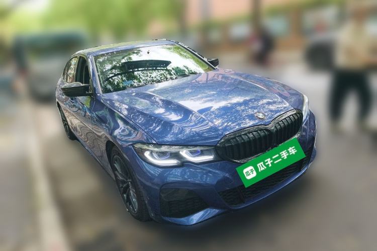 Used BMW 3 Series 2021 Second Facelift 330i M Sport Night Edition Package Front Right 45 Deg