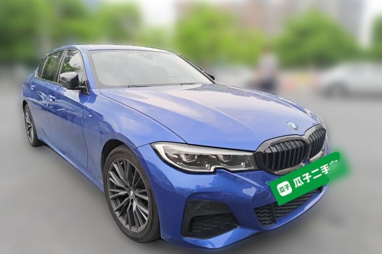 Used BMW 3 Series 2021 325Li M Sport Shadowline Package Front Right 45 Deg