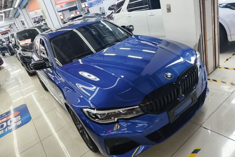 Used BMW 3 Series 2021 Restyled 325i M Sport Night Edition Package Front Right 45 Deg