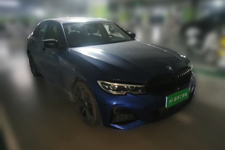 Used BMW 3 Series 2021 325i M Sport Night Edition package Front Right 45 Deg