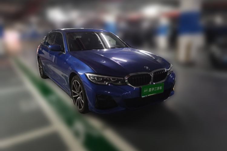 Used BMW 3 Series 2021 325Li M Sport Package Front Right 45 Deg