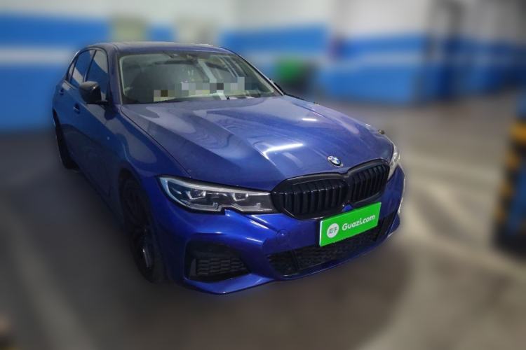 Used BMW 3 Series 2021 325Li M Sport Shadowline Package Front Right 45 Deg