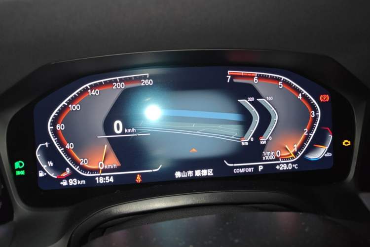 Used BMW 3 Series 2021 Restyled 325Li M Sport Package Instrument Cluster