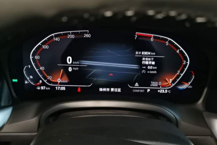 Used BMW 3 Series 2021 325Li M Sport Shadowline Package Instrument Cluster