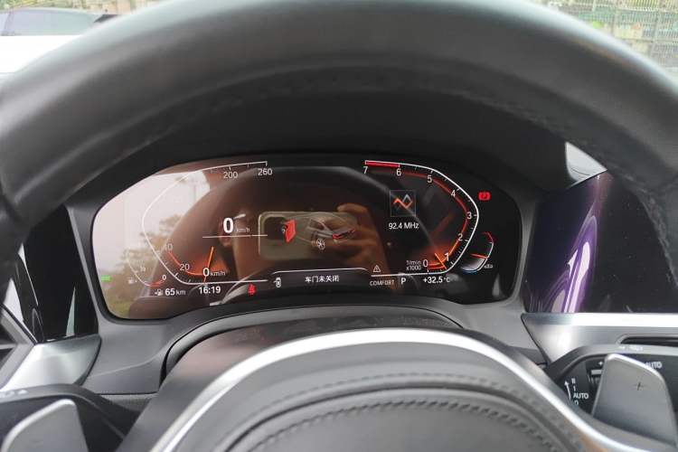 Used BMW 3 Series 2021 325Li M Sport Shadowline Package Instrument Cluster