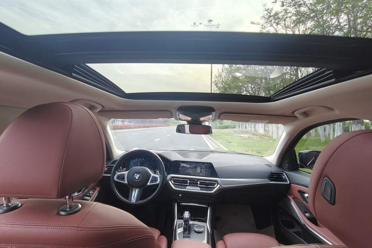 Used BMW 3 Series 2021 Second Facelift 325Li M Sport Night Edition Package Interior 4