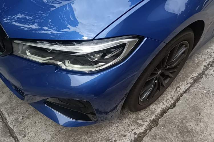 Used BMW 3 Series 2021 Second Facelift 325i M Sport Night Edition Package Left Front Headlight