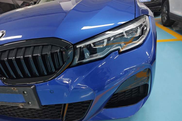 Used BMW 3 Series 2021 Second Facelift 325i M Sport Night Edition Package Left Front Headlight