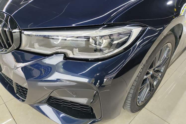 Used BMW 3 Series 2021 Second Facelift 325Li M Sport Night Edition Package Left Front Headlight