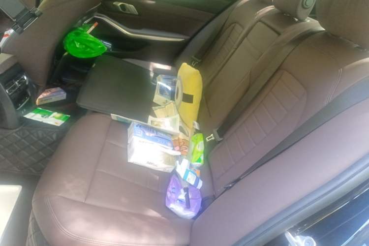 Used BMW 3 Series 2021 Restyled 325Li M Sport Package Left Rear Seat