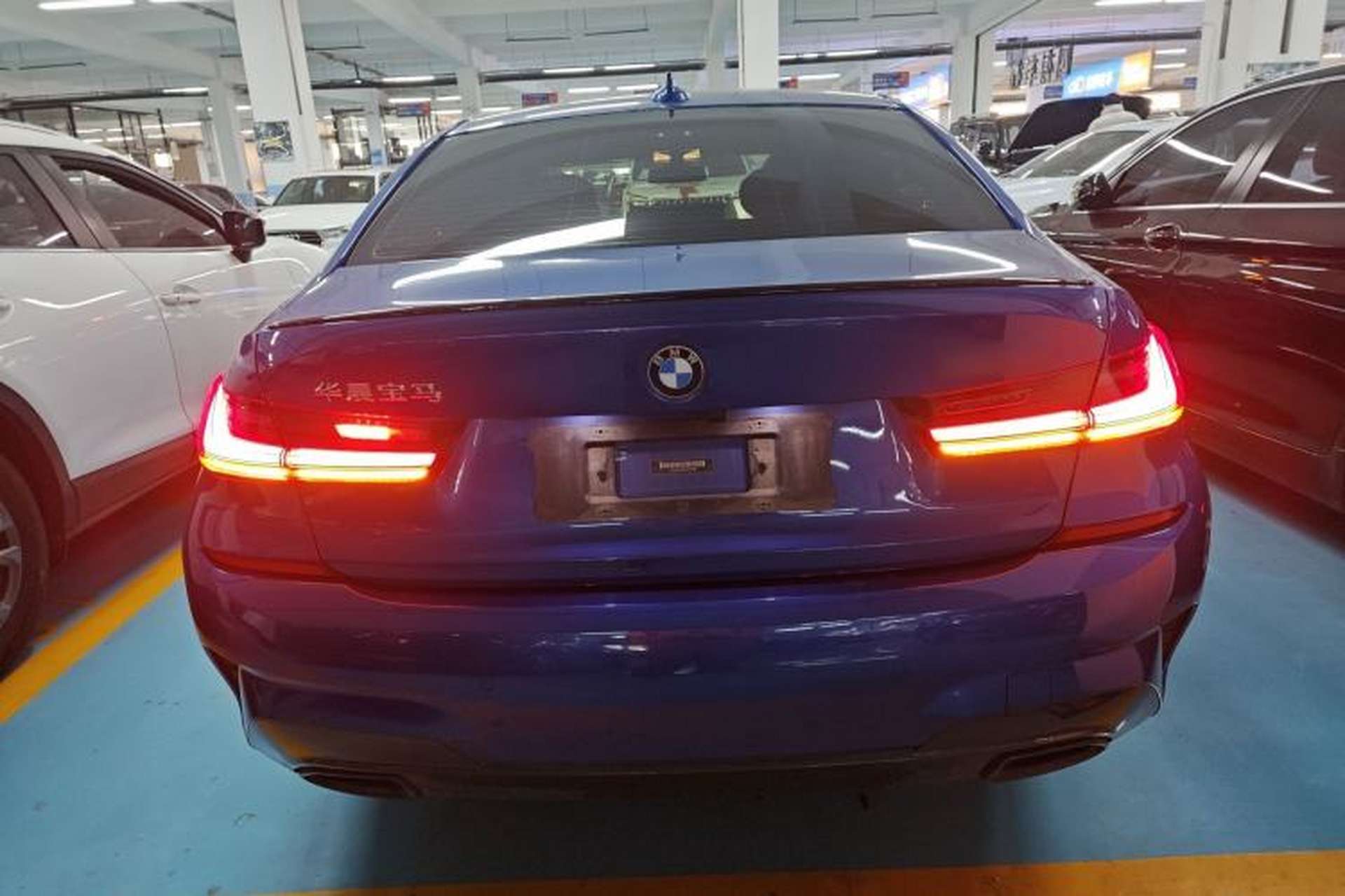 Used BMW 3 Series 2021 Second Facelift 325i M Sport Night Edition Package Rear