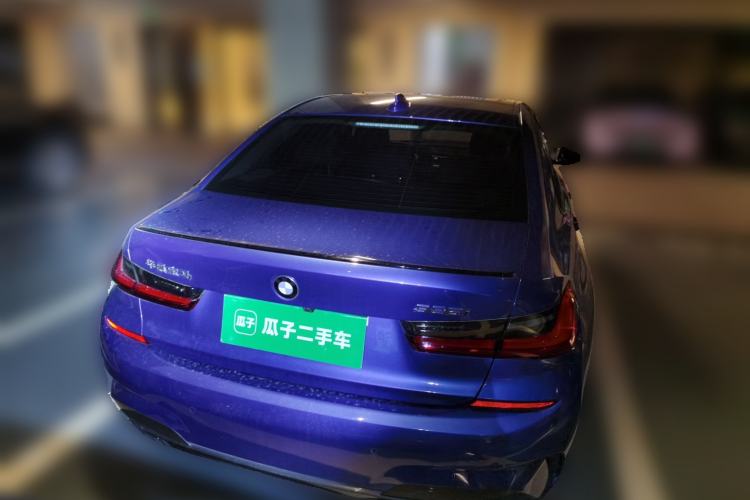 Used BMW 3 Series 2021 Second Facelift 325i M Sport Night Edition Package Rear