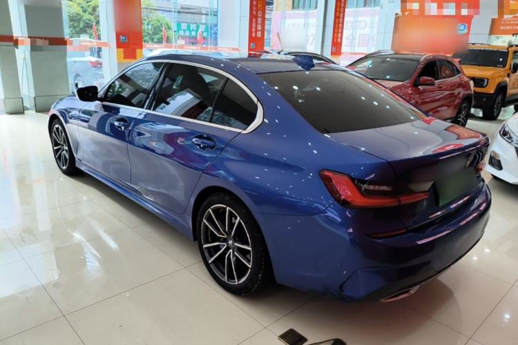 Used BMW 3 Series 2021 Second Facelift 325Li M Sport Package Rear Left 45 Deg