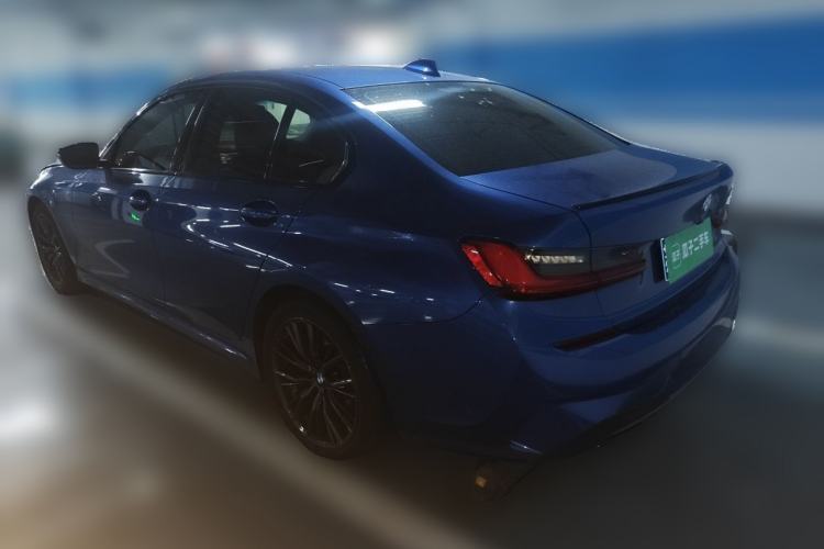Used BMW 3 Series 2021 325i M Sport Night Edition package Rear Left 45 Deg