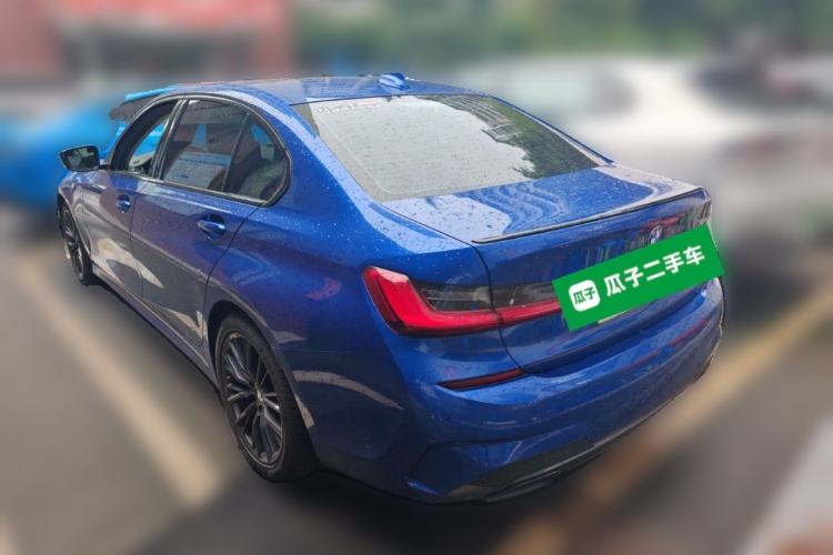 Used BMW 3 Series 2021 325Li M Sport Shadowline Package Rear Left 45 Deg