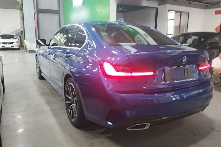 Used BMW 3 Series 2021 Second Facelift 325Li M Sport Package Rear Left 45 Deg