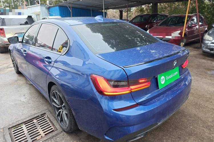 Used BMW 3 Series 2021 Second Facelift 325Li M Sport Package Rear Left 45 Deg
