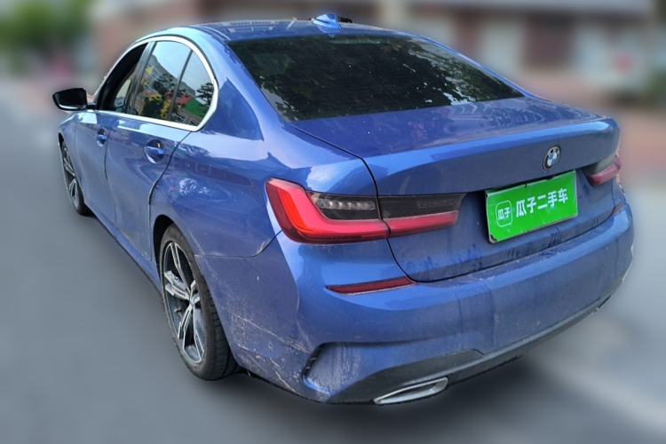 Used BMW 3 Series 2021 325i M Sport Package Rear Left 45 Deg