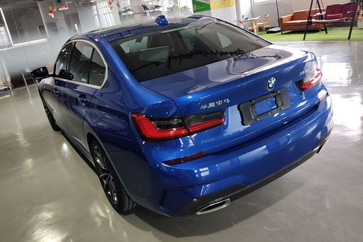Used BMW 3 Series 2021 Restyled 325Li M Sport Package Rear Left 45 Deg