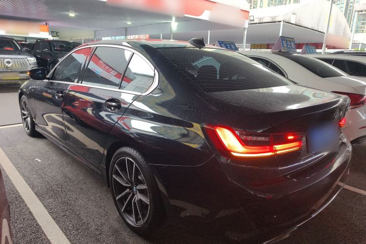 Used BMW 3 Series 2021 325Li M Sport Package Rear Left 45 Deg