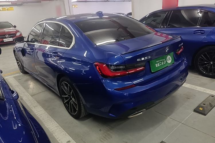 Used BMW 3 Series 2021 Restyled 325Li M Sport Package Rear Left 45 Deg