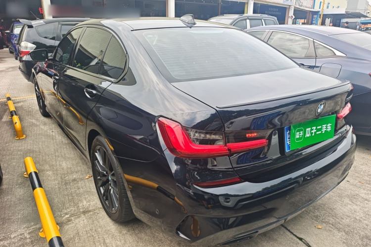 Used BMW 3 Series 2021 Facelifted 325Li M Sport Night Edition Package Rear Left 45 Deg