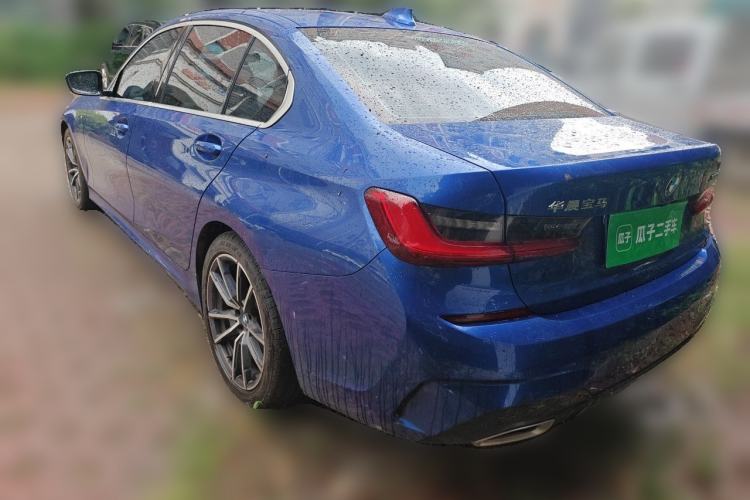 Used BMW 3 Series 2021 Second Facelift 320Li M Sport Package Rear Left 45 Deg