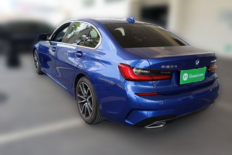 Used BMW 3 Series 2021 Second Facelift 320Li M Sport Package Rear Left 45 Deg