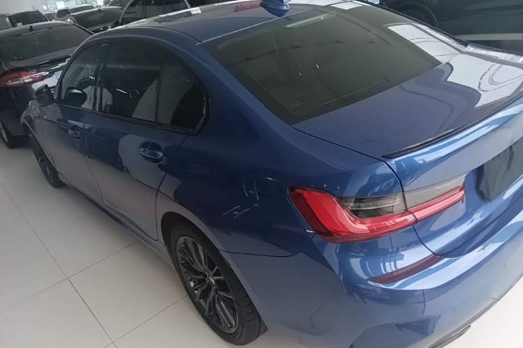 Used BMW 3 Series 2021 Facelifted 325Li M Sport Night Edition Package Rear Left 45 Deg