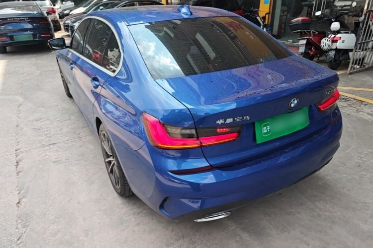 Used BMW 3 Series 2021 Second Facelift 320Li M Sport Package Rear Left 45 Deg