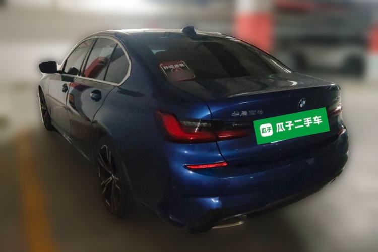Used BMW 3 Series 2021 325i M Sport Package Rear Left 45 Deg