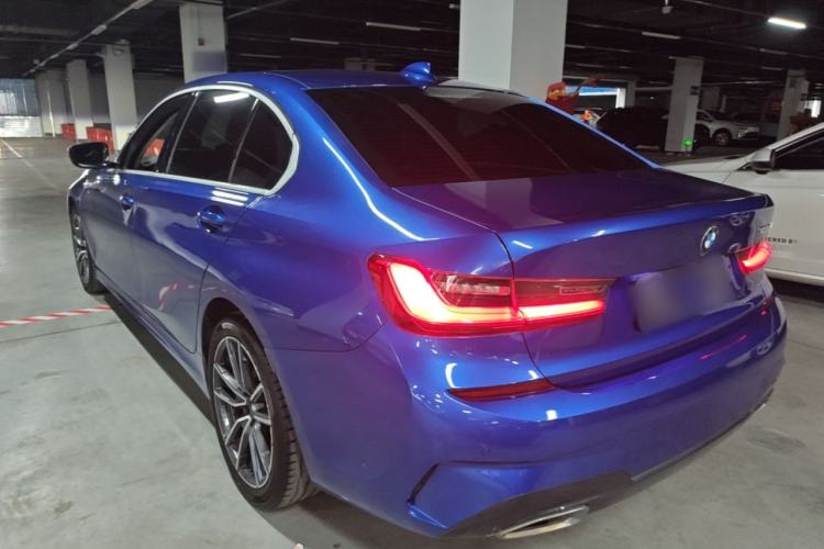 Used BMW 3 Series 2021 325Li M Sport Package Rear Left 45 Deg