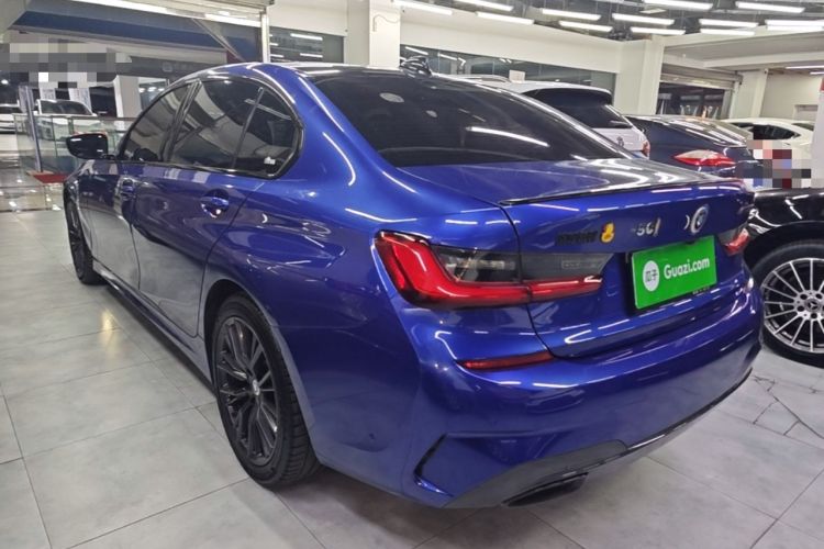 Used BMW 3 Series 2021 Facelifted 325Li M Sport Night Edition Package Rear Left 45 Deg