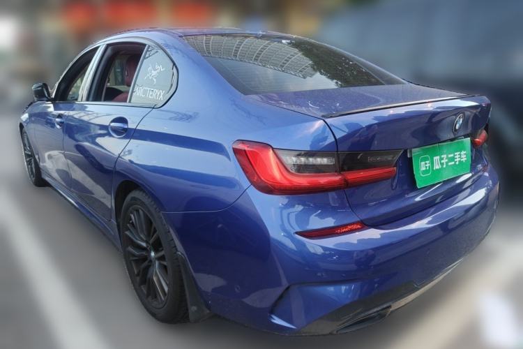 Used BMW 3 Series 2021 Second Facelift 325Li M Sport Night Edition Package Rear Left 45 Deg