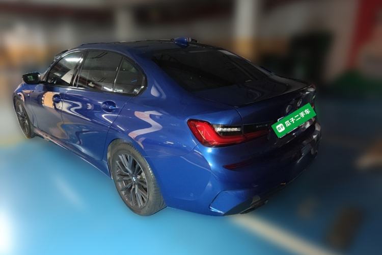 Used BMW 3 Series 2021 Facelifted 325Li M Sport Night Edition Package Rear Left 45 Deg