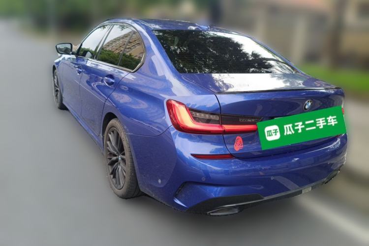 Used BMW 3 Series 2021 Restyled 325i M Sport Night Edition Package Rear Left 45 Deg
