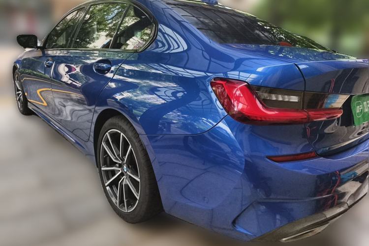Used BMW 3 Series 2021 Restyled 325Li M Sport Package Rear Left 45 Deg
