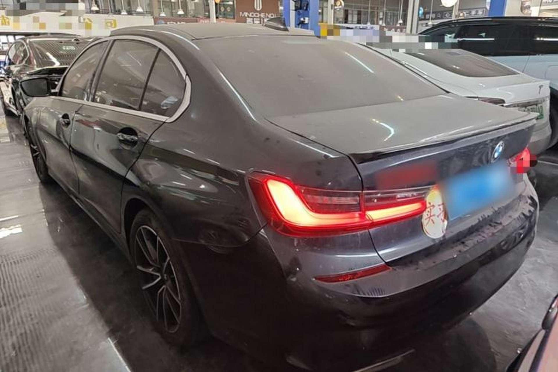 Used BMW 3 Series 2021 Facelifted 320Li M Sport Package Rear Left 45 Deg