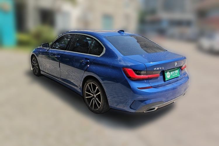 Used BMW 3 Series 2021 Second Facelift 320Li M Sport Package Rear Left 45 Deg