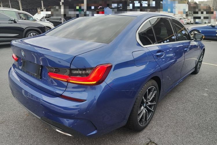 Used BMW 3 Series 2021 320Li M Sport Package Rear Right 45 Deg