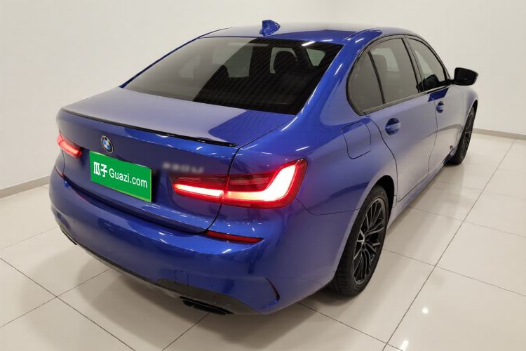 Used BMW 3 Series 2021 330Li xDrive M Sport Night Edition Rear Right 45 Deg