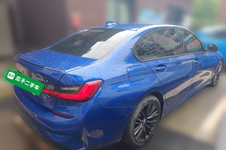 Used BMW 3 Series 2021 325Li M Sport Shadowline Package Rear Right 45 Deg