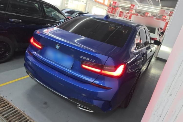 Used BMW 3 Series 2021 325Li M Sport Package Rear Right 45 Deg