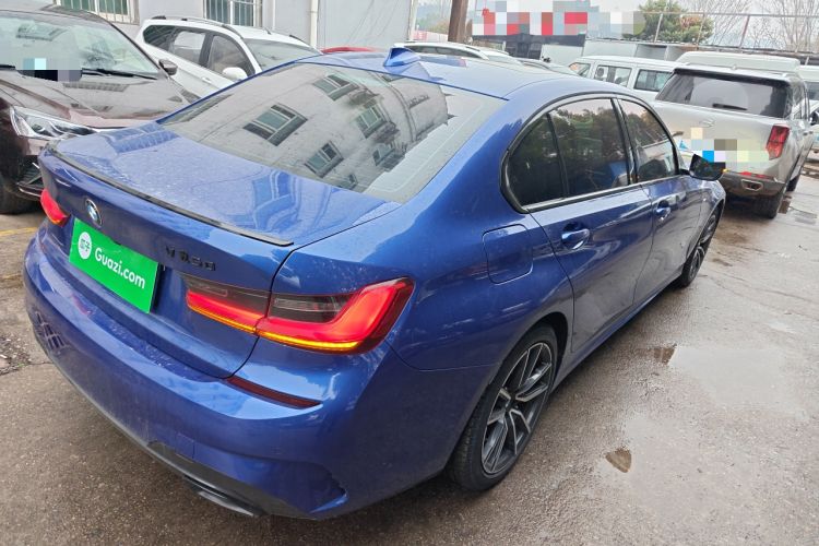 Used BMW 3 Series 2021 Second Facelift 325Li M Sport Package Rear Right 45 Deg