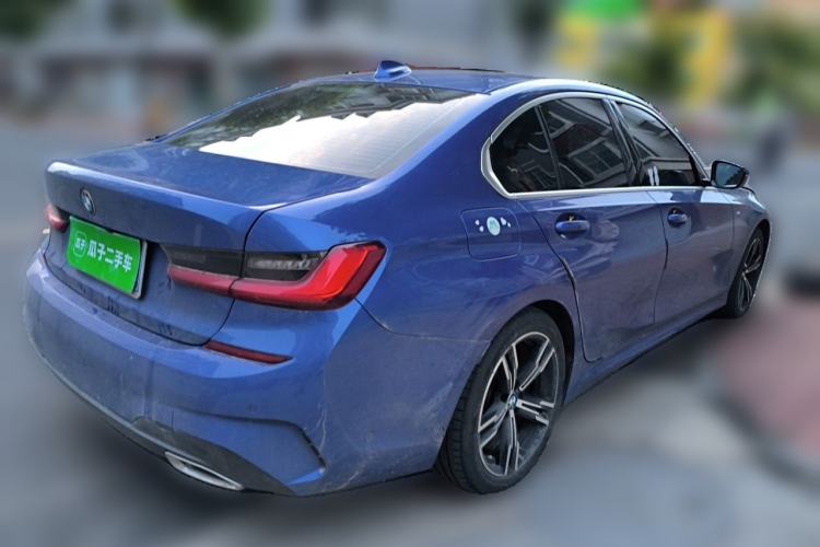 Used BMW 3 Series 2021 325i M Sport Package Rear Right 45 Deg